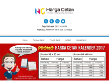 Tablet Screenshot of hargacetak.com